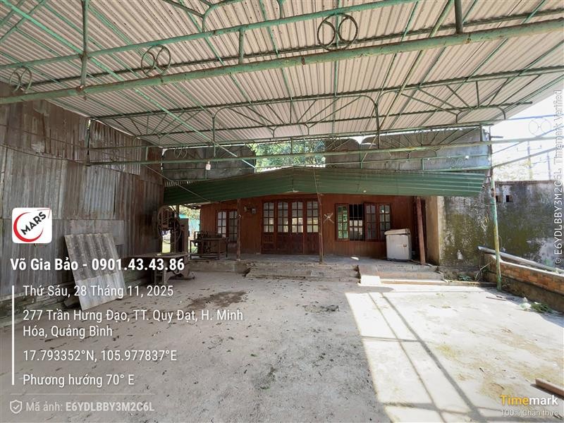 CHÍNH CHỦ BÁN ĐẤT TẶNG NHÀ QUY ĐẠT, MINH HÓA, QUẢNG BÌNH.