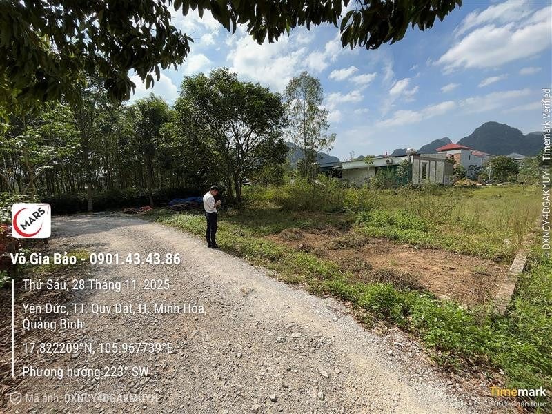 HỮU DUYÊN TÌM CHỦ MỚI ĐẤT ĐẸP THÔN YÊN THẮNG YÊN HÓA, MINH HÓA, QUẢNG BÌNH. - Ảnh 4