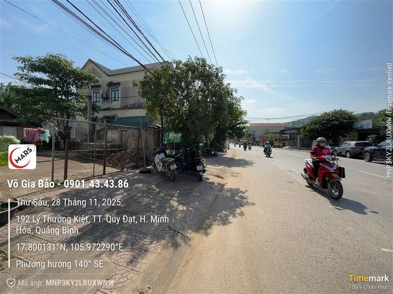 CHÍNH CHỦ BÁN ĐẤT MẶT TIỀN QL12A, QUY ĐẠT, MINH HÓA. - Ảnh 4