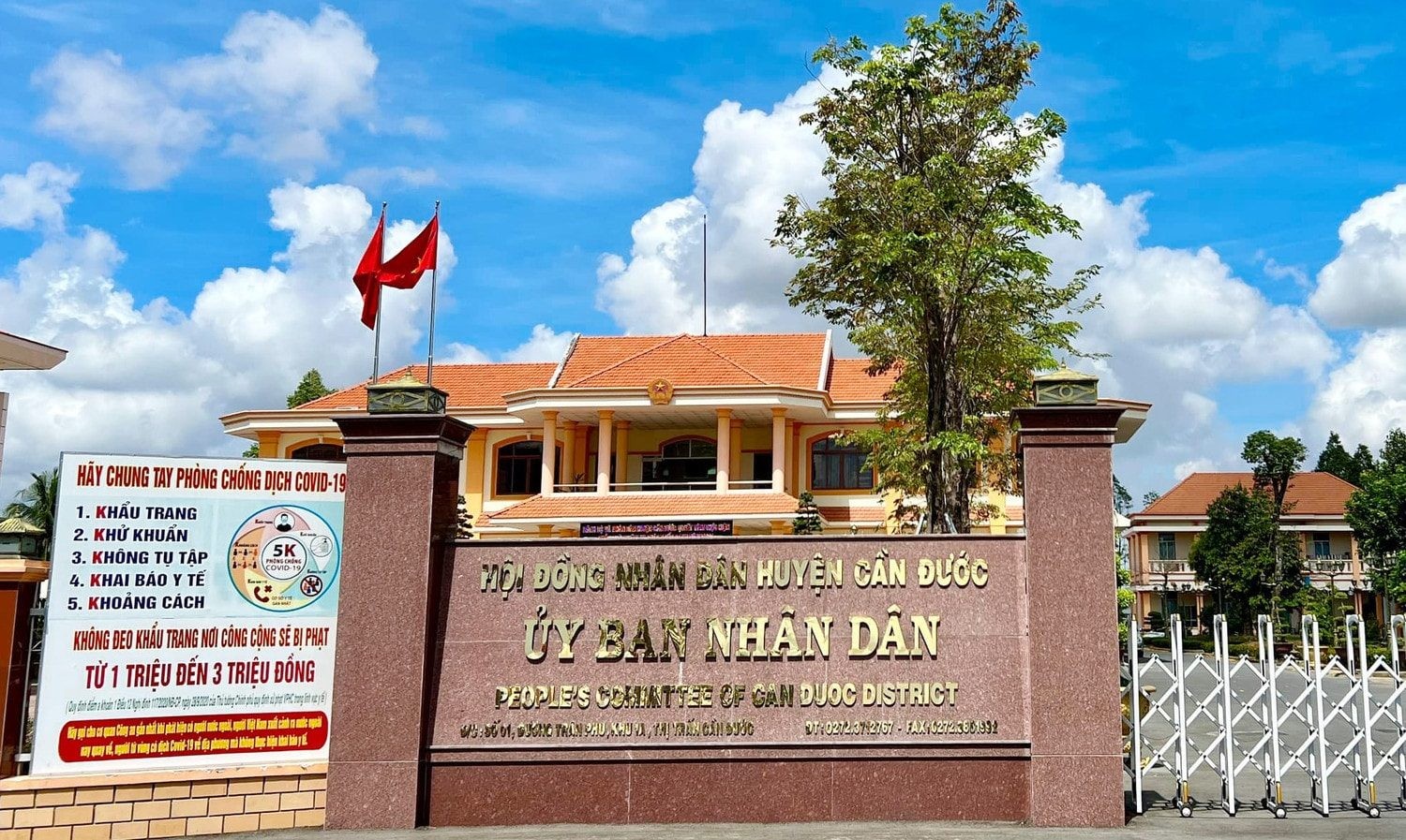 Bán gấp lô đất chợ cần đước 5x20 100m2 giá 1,2 tỷ mt nhựa 6m, vay ngân hàng không cần trả trước - Ảnh 1