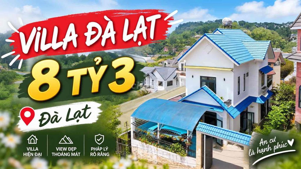 VILLA ĐẸP ĐÀ LẠT – XE HƠI TỚI TẬN NHÀ – 5 PHÒNG NGỦ – SỔ HỒNG RIÊNG - Ảnh 6