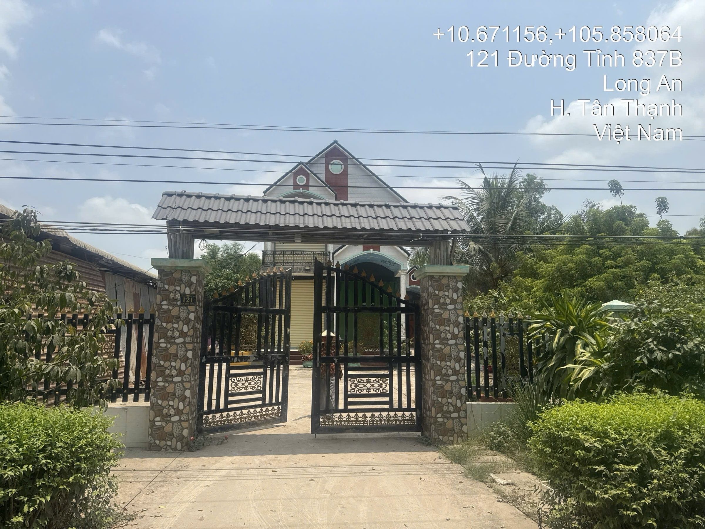 Bán Nhà riêng, diện tích 1600m2 (full thổ cư) giá 3.7 tỷ tại Đường Tỉnh 837 Xã Hậu Thạnh Tây Huyện Tân Thạnh Long An