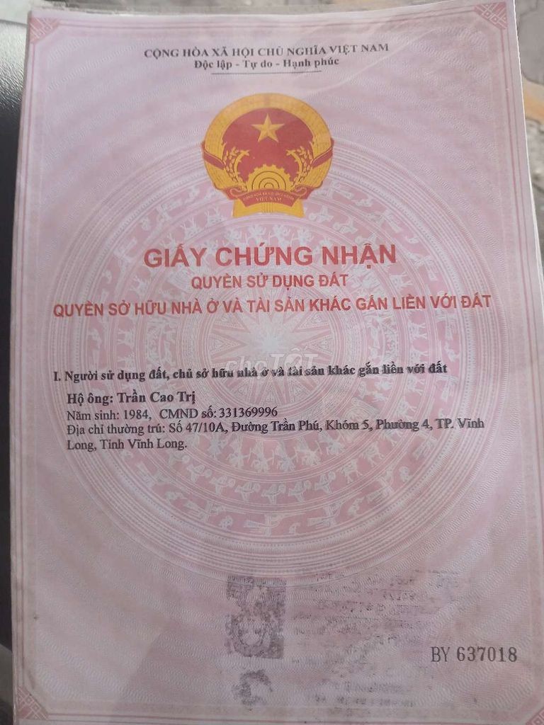 bán đất trong hẻm, sát chợ cua, gần bệnh viện vĩnh long - Ảnh 2