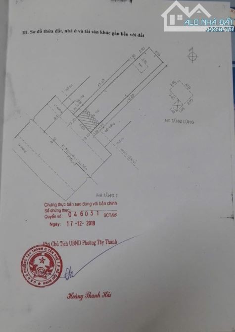 Nhà Mặt Tiền Đường Nguyễn Hữu Tiến, P. Tây Thạnh, Quận Tân Phú - Ảnh 3