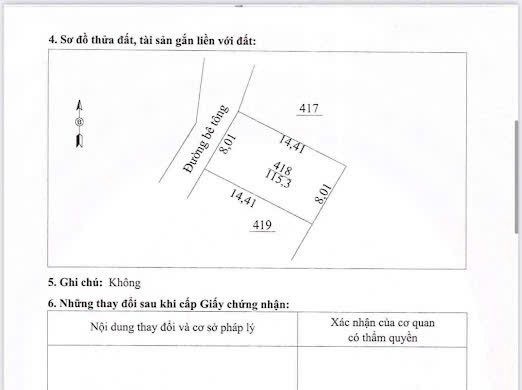 ĐÚNG 2 SỔ SẴN - GIÁ RẺ Bán Đất 115m2 có sẵn 80 m2 thổ cư giá 500 triệu tại - Chọn - Thị trấn Ba Hàng Đồi Huyện Lạc Thủy Hòa Bình - Ảnh 1