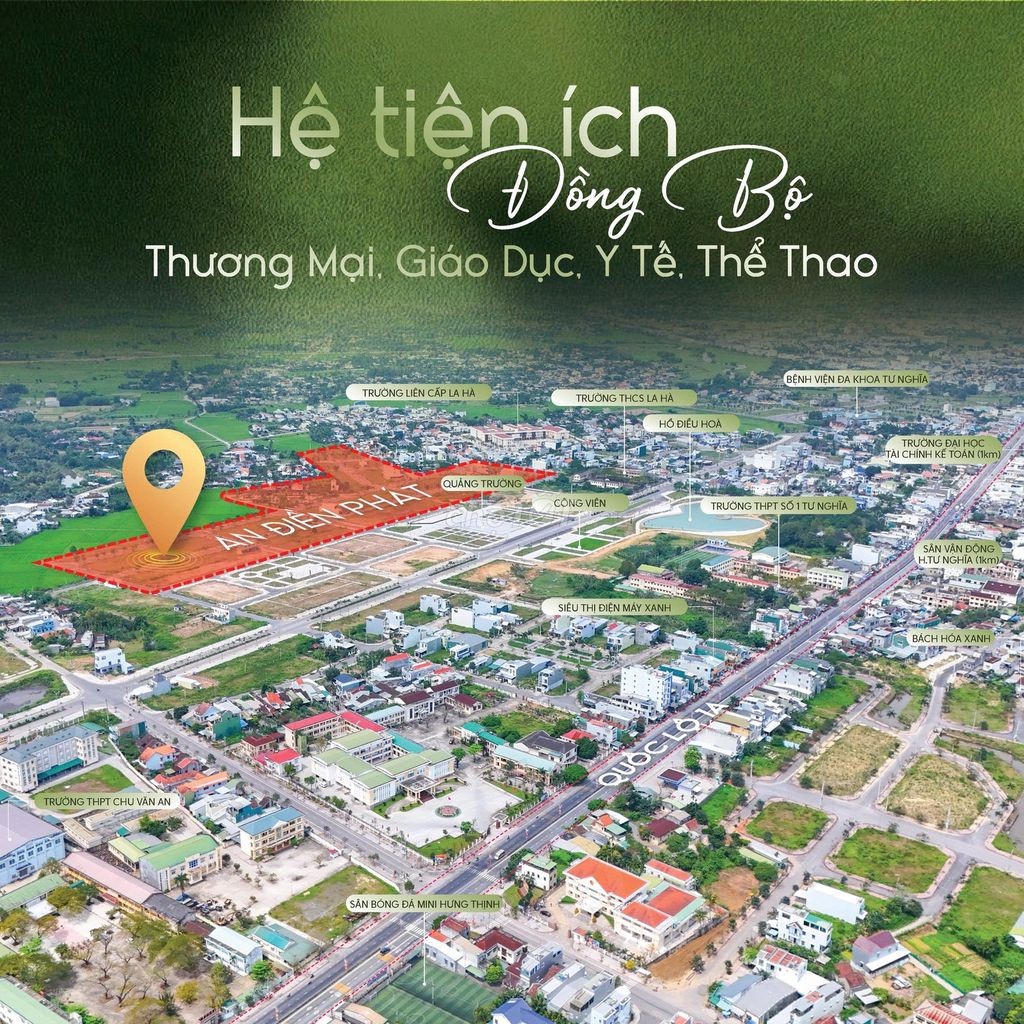 Bán đất An Điền Phát, Trung Tâm La Hà - Quảng Ngãi