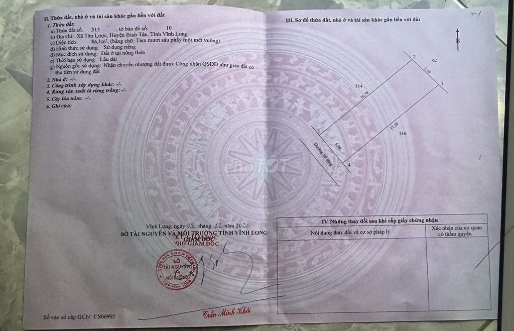 Cần Bán Đất Chính Chủ 10, Đường Quốc lộ 54