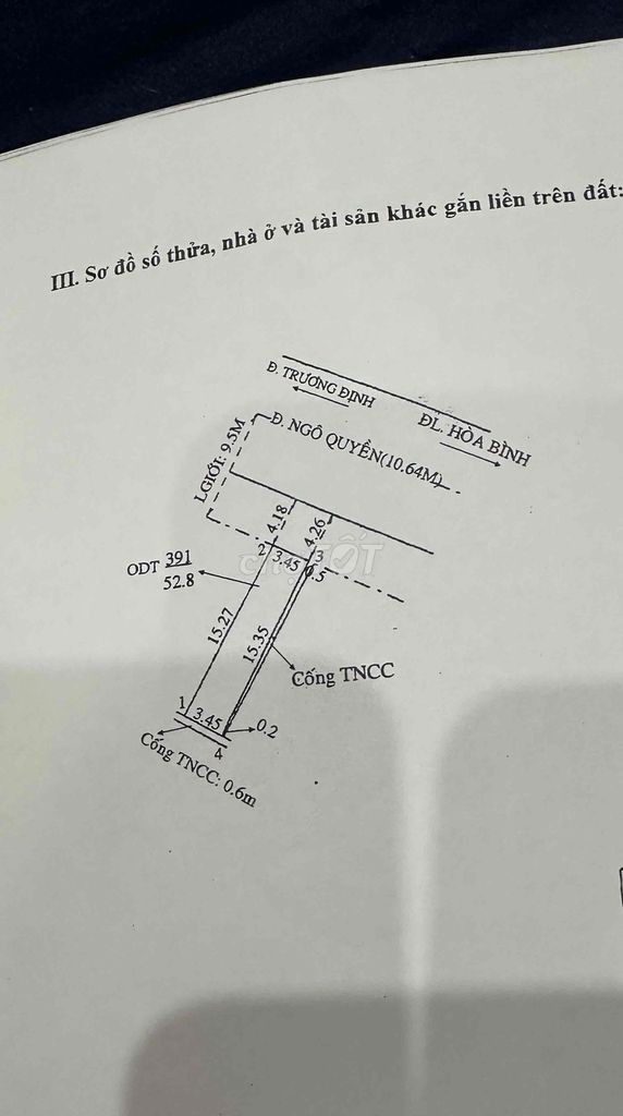Nhà mặt tiền đường Ngô Quyền đối diện trường THPT Châu Văn Liêm - Ảnh 3