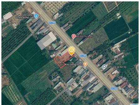 Bán Đất 1614.6m2 có sẵn 200 m2 thổ cư giá 16 tỷ tại 784 Xã Bàu Đồn Huyện Gò Dầu Tây Ninh