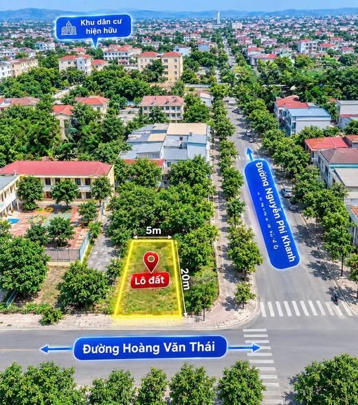 Gia đình cần bán gấp lô đất tái định cư Nam Hoàng Đồng