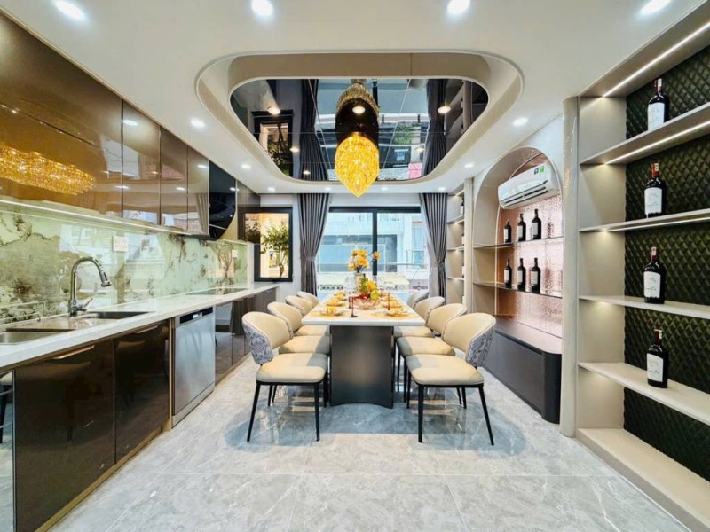 NHÀ ĐẸP (4x16) THIẾT KẾ LUXURY, CÓ THANG MÁY, HẺM 6M XE TẢI, NGUYỄN VĂN KHỐI, GÒ VẤP. GIÁ 13,8 TỶ TL