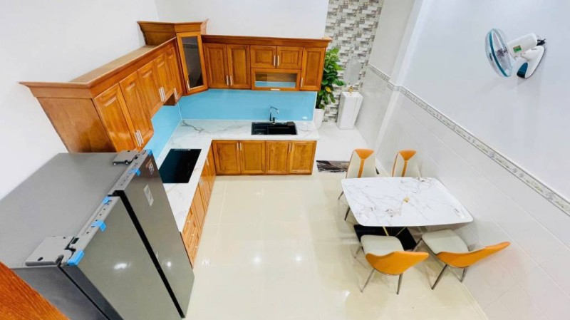 Nhà phố Nguyễn Ảnh Thủ, P. Hiệp Thành, Q12, 4×15m, 4 tầng, hẻm nhựa 8m, 5.93 Tỷ