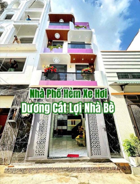 NHÀ PHỐ XÂY DỰNG MỚI - ĐƯỜNG 8M DƯƠNG CÁT LỢI - DÂN TRÍ CAO YÊN TĨNH