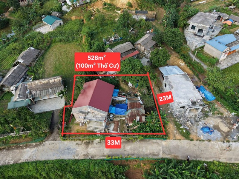 🇻🇳 PHÚ THỌ - HƠN 800TR - NHÀ VƯỜN 528M² (100m² ONT)
